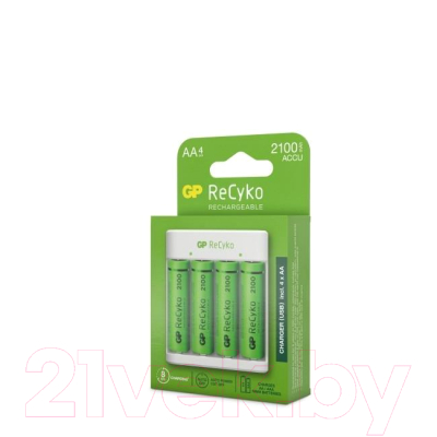 Зарядное устройство для аккумуляторов GP Batteries E411 210AAHC-2B4