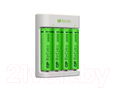 Зарядное устройство для аккумуляторов GP Batteries E411 210AAHC-2B4