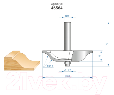 Фреза Энкор 46564