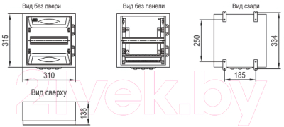 Щит распределительный IEK MKM11-N-12-54-Z-U