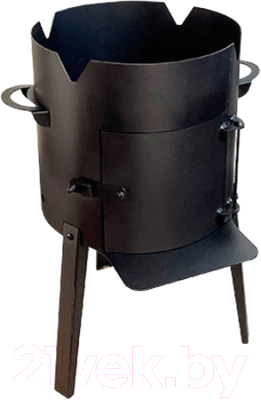 Печь-мангал Пегас Казанчик 410 (с дверцей) - фото