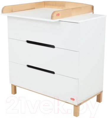 Комод пеленальный Rant Indy / 96 (Cloud White) - фото