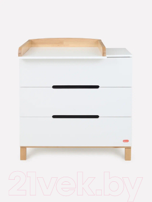 Комод пеленальный Rant Indy / 96 (Cloud White)