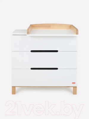 Комод пеленальный Rant Indy / 96 (Cloud White)