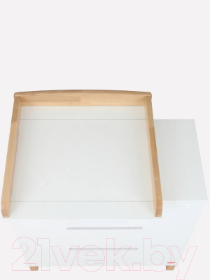 Комод пеленальный Rant Indy / 96 (Cloud White)