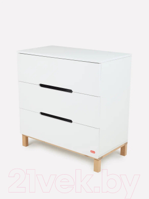 Комод пеленальный Rant Indy / 96 (Cloud White)