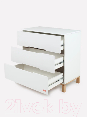 Комод пеленальный Rant Indy / 96 (Cloud White)