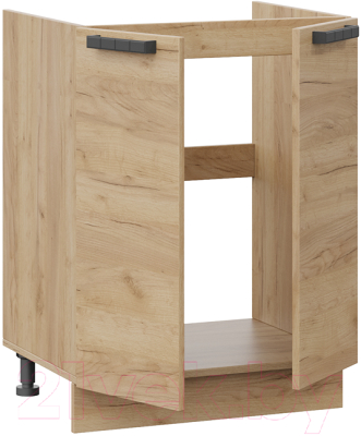 Шкаф под мойку ТриЯ Детройт 1Н6М (дуб крафт золотой)