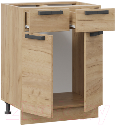 Шкаф-стол кухонный ТриЯ Детройт 1Н6Я1 (дуб крафт золотой)