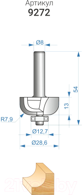 Фреза Энкор 9272