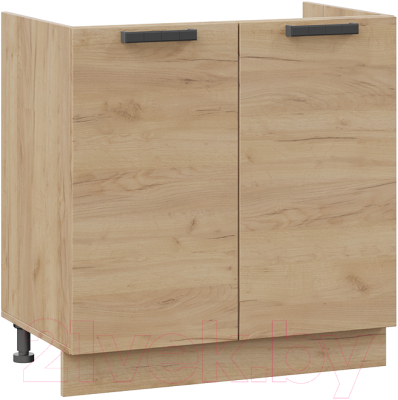 Шкаф под мойку ТриЯ Детройт 1Н8М (дуб крафт золотой) - фото