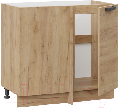 Шкаф-стол кухонный ТриЯ Детройт 1Н9У (дуб крафт золотой)