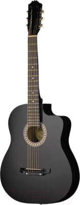 Акустическая гитара Ижевский завод Т.И.М. 62C-BK - фото