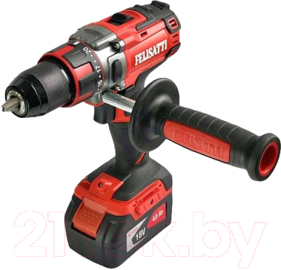 Аккумуляторная дрель-шуруповерт Felisatti ДАУ-13/18ВК (без АКБ и ЗУ) - фото