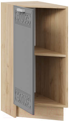 Шкаф-стол кухонный ТриЯ Долорес 1Н3Т (дуб крафт золотой/титан)