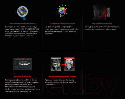 Мышь A4Tech Bloody ES9 Plus