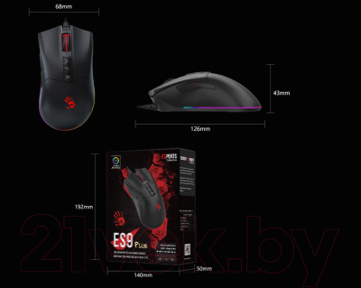 Мышь A4Tech Bloody ES9 Plus