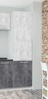 Шкаф-пенал кухонный Артём-Мебель 500мм СН-114.74/1 (ДСП бетон спаркс лайт/бетон спаркс)