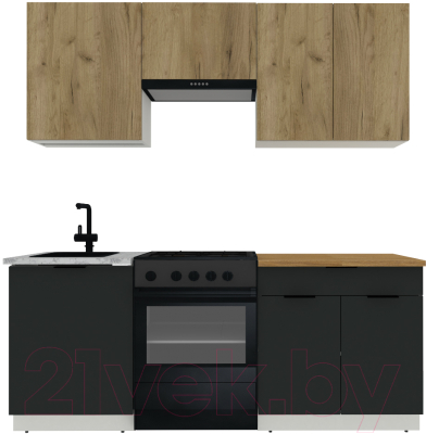 Готовая кухня ВерсоМебель Эко-2 2.0 - фото