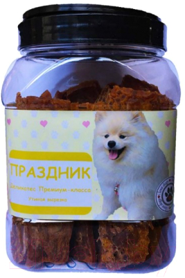 Лакомство для собак O'dog Праздник. Утиная вырезка - фото