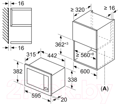 Микроволновая печь Bosch BEL623MB3