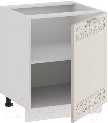 Шкаф-стол кухонный ТриЯ Долорес 1Н5 (белый/крем)
