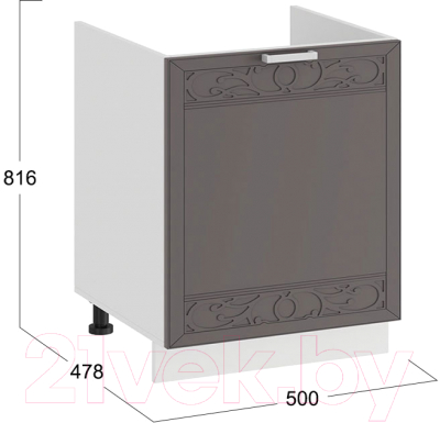 Шкаф под мойку ТриЯ Долорес 1Н5М