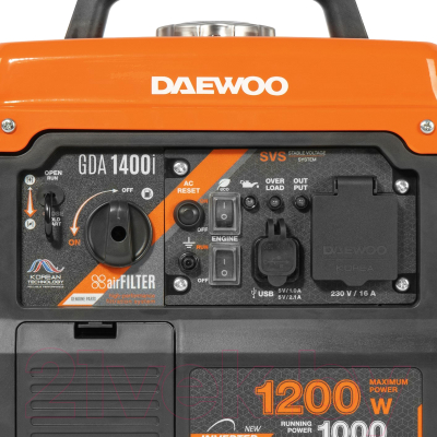 Бензиновый генератор Daewoo Power GDA 1400i