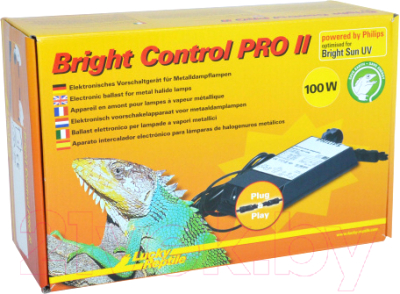 Комплект освещения для террариума Lucky Reptile Bright Control PRO II 100 Вт / BCP-100 - фото