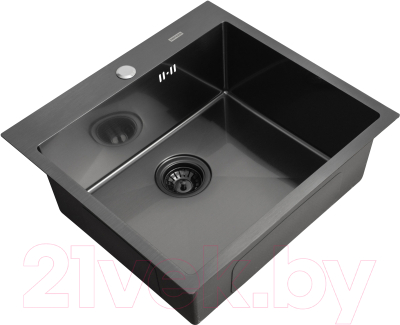 Мойка кухонная Arfeka AF PVD Nano 55x50.5 - фото