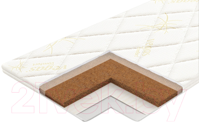 Наматрасник ортопедический Vegas Кокос 100x190
