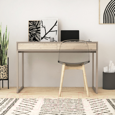 Письменный стол Crafto Лорди Лофт 03 120x60x80 (латте/каштан)