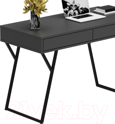 Письменный стол Crafto Лорд Лофт 05 120x60x78 (графит)