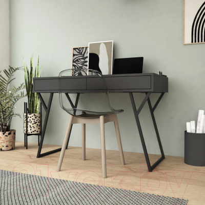 Письменный стол Crafto Лорд Лофт 05 120x60x78 (графит)