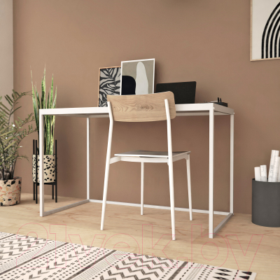 Письменный стол Crafto Вествуд Лофт 01 120x60x75 (белый)