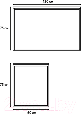 Письменный стол Crafto Вествуд Лофт 01 120x60x75 (белый)