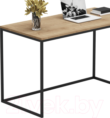 Письменный стол Crafto Вествуд Лофт 03 120x60x75 (черный/дуб)