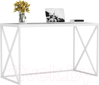 Письменный стол Crafto Модерн Лофт 01 120x60x75 (белый) - фото
