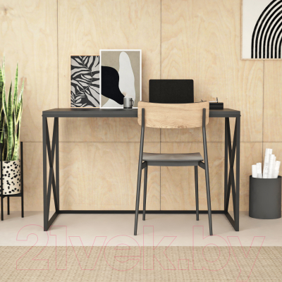 Письменный стол Crafto Модерн Лофт 02 120x60x75 (графит)