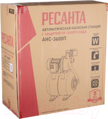 Насосная станция Ресанта АНС-3600П