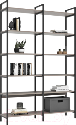 Стеллаж Crafto Симпл Плюс Лофт 04 125x32x190 - фото