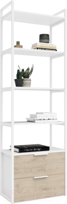 Стеллаж Crafto Квентин Мини Лофт 03 60x32x190 - фото