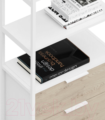 Стеллаж Crafto Квентин Мини Лофт 03 60x32x190