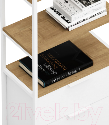 Стеллаж Crafto Квентин Мини Лофт 04 60x32x190