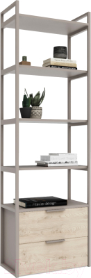 Стеллаж Crafto Квентин Мини Лофт 07 60x32x190 - фото