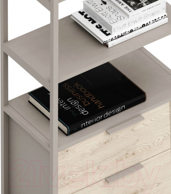 Стеллаж Crafto Квентин Мини Лофт 07 60x32x190