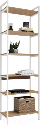 Стеллаж Crafto Симпл Лофт 03 60x32x190 - фото