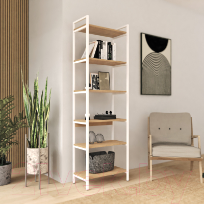 Стеллаж Crafto Симпл Лофт 03 60x32x190