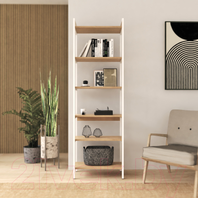 Стеллаж Crafto Симпл Лофт 03 60x32x190