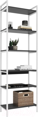 Стеллаж Crafto Симпл Лофт 04 60x32x190 - фото